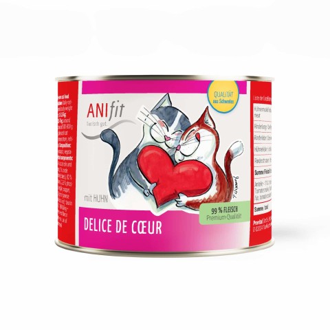 Délice de Coeur – Hartige Vleesselectie voor Katten