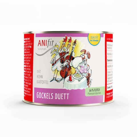 Gockels Duett – Kip & Aardappel voor Gevoelige Honden